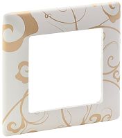 Рамка универсальная Legrand Valena Life 1-м. ампир белый картинка